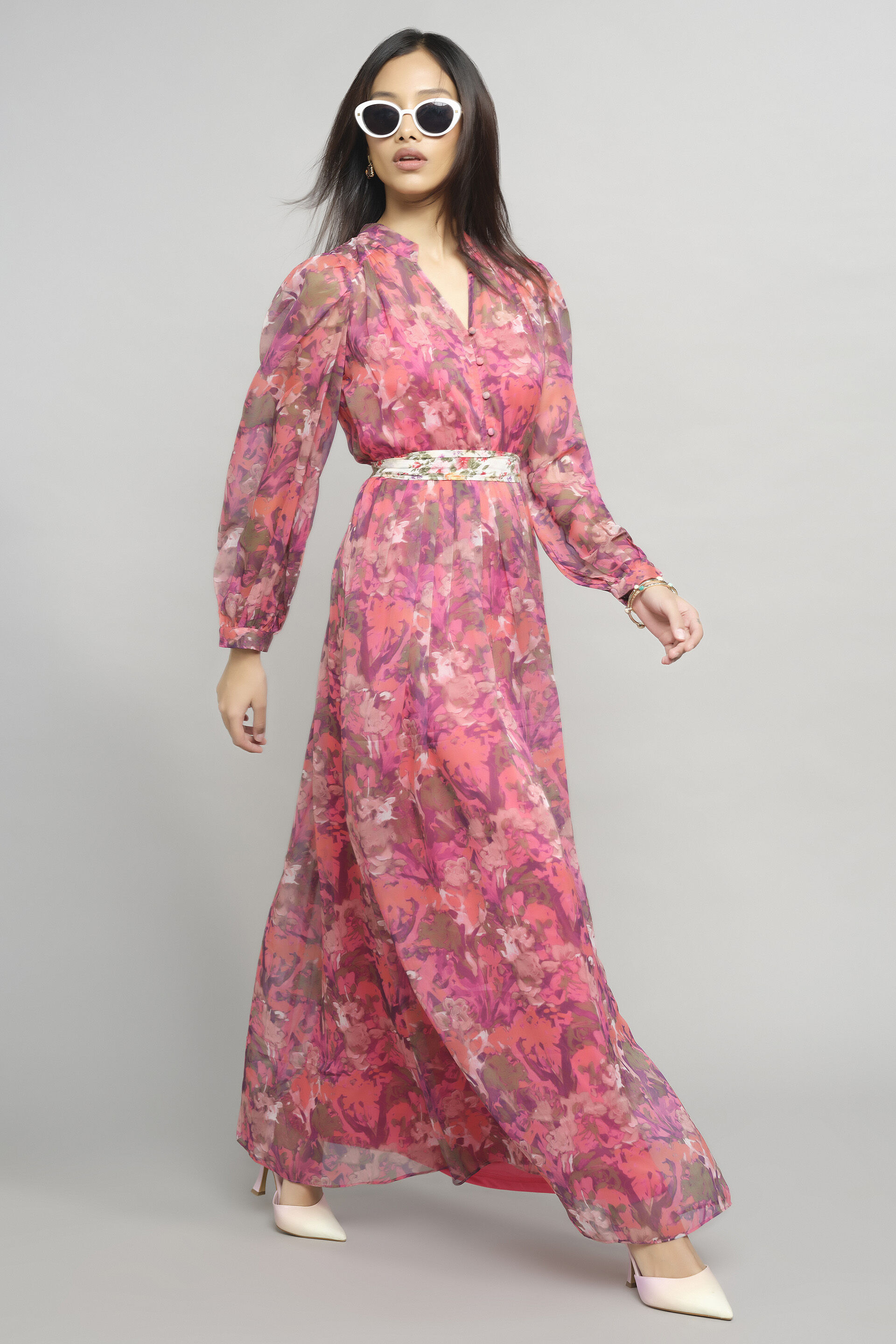 Ophelia Gown, Pink, image 1